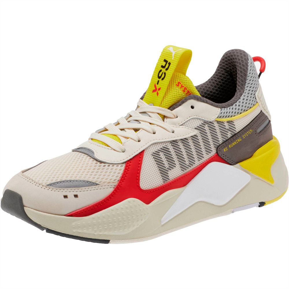 Puma RS-X Bold Férfi Sportcipő - Fehér/Piros ( Hungary - GLPYQ4652 )